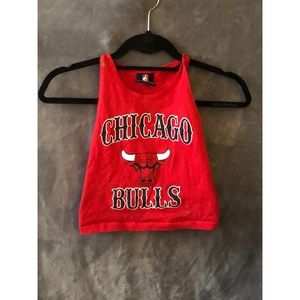 Chicago Bulls Crop Top.